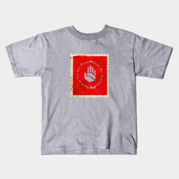 The Band of The Red Hand Post Mark - Wheel of time Kids T-Shirt by notthatparker